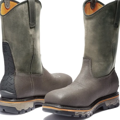 Timberland Pro Men's True Grit Comp Toe WP Pull-On Work Boot- TB0A2297214