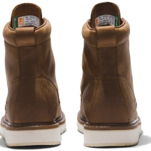 Timberland Pro Men's Wedge 6" Soft Toe Work Boot - Brown - TB1A5SXH214