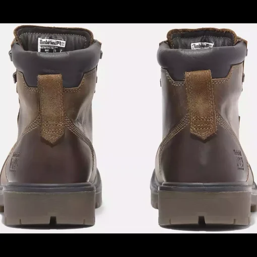 Timberland Pro Men's Whitman 6" Comp Toe WP Work Boot -Brown- TB0A677YW01