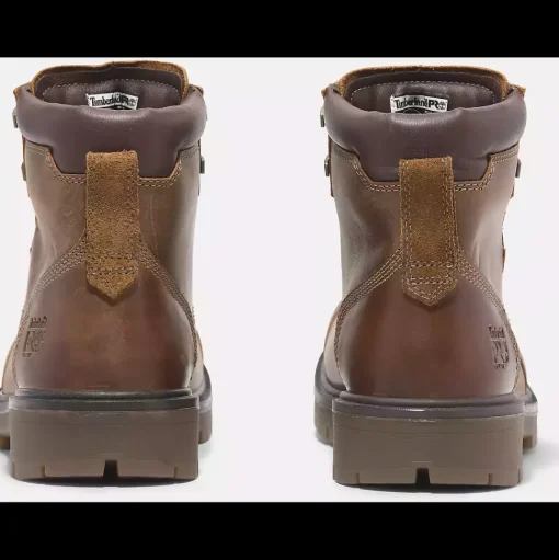 Timberland Pro Men's Whitman 6" Soft Toe WP Work Boot -Brown- TB0A678KEM4