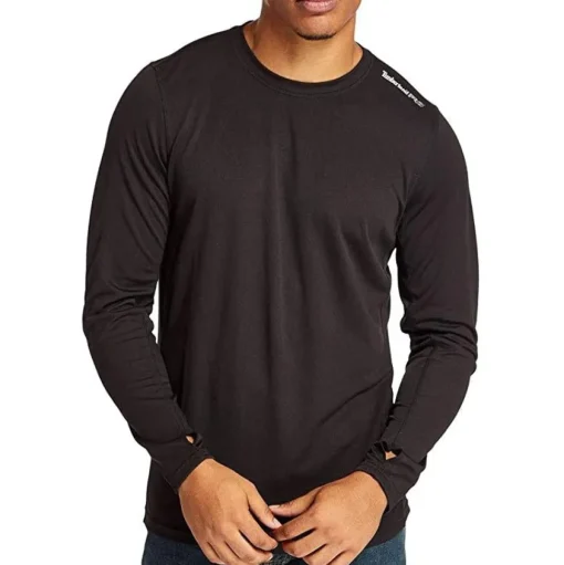Timberland Pro Men's Wicking Good Long Sleeve T-Shirt - Black - TB0A1128015