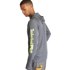 Timberland Pro Men's Wicking Good Work Hoodie - Pewter - TB0A1V74060