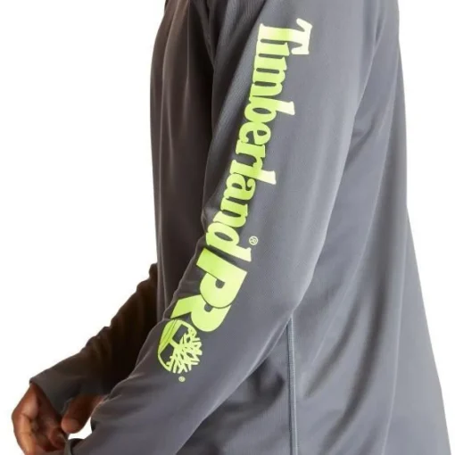 Timberland Pro Men's Wicking Good Work Hoodie - Pewter - TB0A1V74060