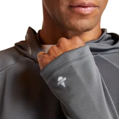 Timberland Pro Men's Wicking Good Work Hoodie - Pewter - TB0A1V74060