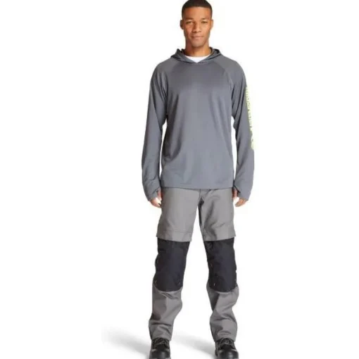 Timberland Pro Men's Wicking Good Work Hoodie - Pewter - TB0A1V74060