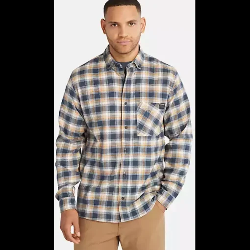 Timberland Pro Men's Woodfort Lightweight Flex Shirt -Wheat- TB0A64AWP50