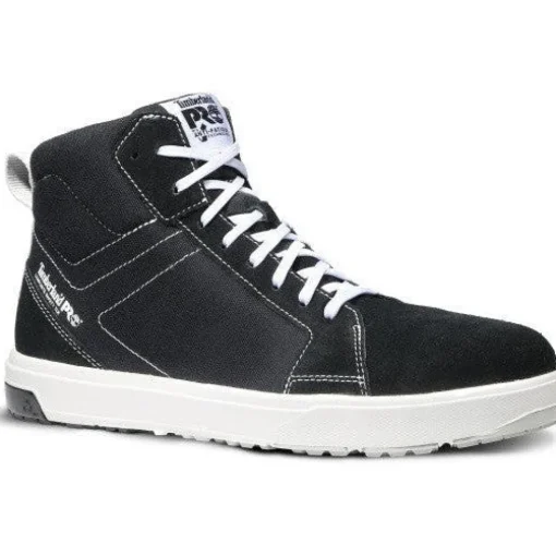 Timberland Pro Unisex Berkley HI Comp Toe Work Shoe- Black- TB1A5QN6001