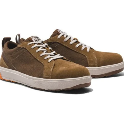 Timberland Pro Unisex Berkley Comp Toe Work Shoe- Brown- TB1A5NU2214