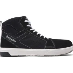Timberland Pro Unisex Berkley HI Comp Toe Work Shoe- Black- TB1A5QN6001