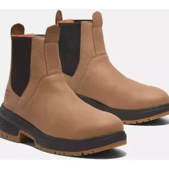 Timberland Pro Women's Birchline 6" CT Slip Resist Work Boot -Brown- TB0A669YEM8