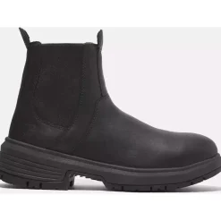 Timberland Pro Women's Birchline 6" CT Slip Resist Work Boot Blackout- TB0A66B7EL2