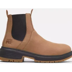 Timberland Pro Women's Birchline 6" CT Slip Resist Work Boot -Brown- TB0A669YEM8