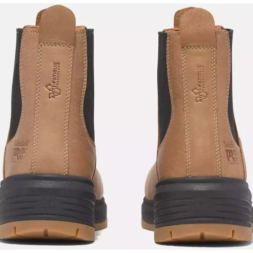 Timberland Pro Women's Birchline 6" CT Slip Resist Work Boot -Brown- TB0A669YEM8