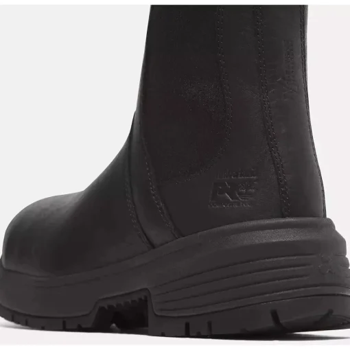 Timberland Pro Women's Birchline 6" CT Slip Resist Work Boot Blackout- TB0A66B7EL2