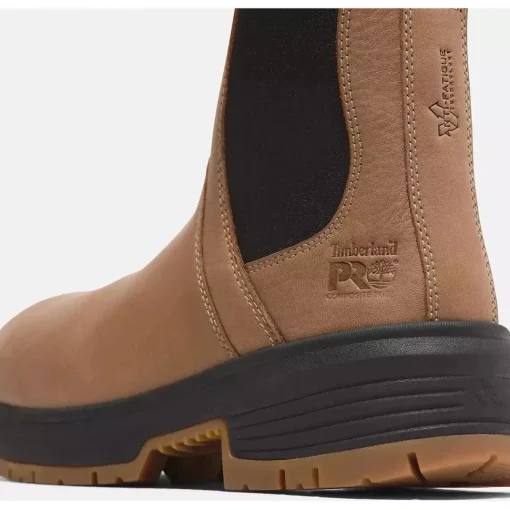 Timberland Pro Women's Birchline 6" CT Slip Resist Work Boot -Brown- TB0A669YEM8