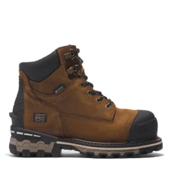 Timberland Pro Women's Boondock 6" Comp Toe WP Work Boot - Brown - TB0A5R9T214