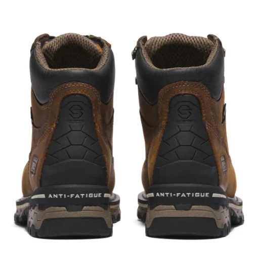 Timberland Pro Women's Boondock 6" Comp Toe WP Work Boot - Brown - TB0A5R9T214