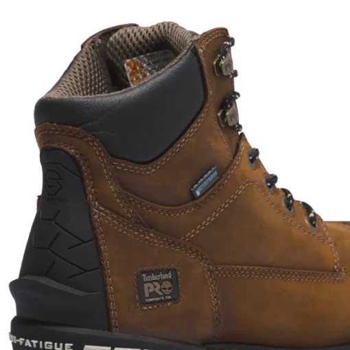 Timberland Pro Women's Boondock 6" Comp Toe WP Work Boot - Brown - TB0A5R9T214