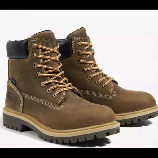 Timberland Pro Women's Direct Attach 6" WP Work Boot -Brown- TB1A2QX7214