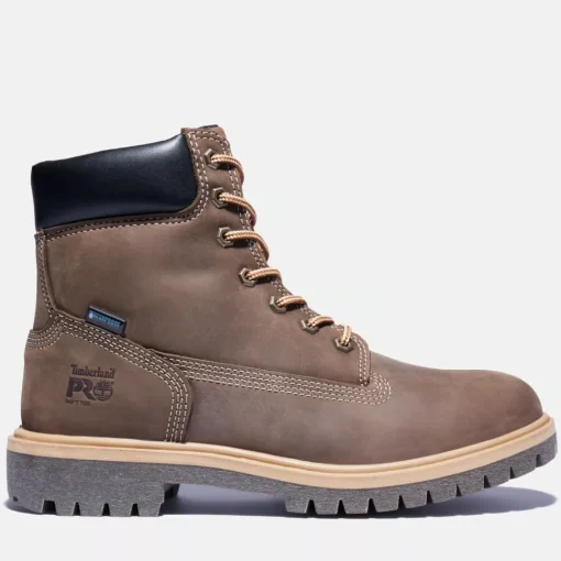 Timberland Pro Women's Direct Attach 6" WP Work Boot -Brown- TB0A2R2A214