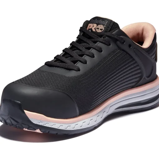 Timberland PRO Women's Drivetrain Comp Toe Work Shoe Black TB0A1XHT001