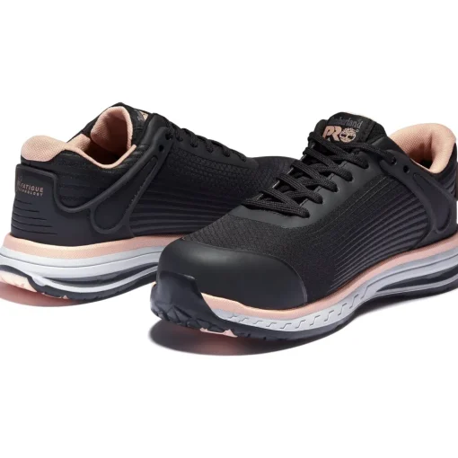 Timberland PRO Women's Drivetrain Comp Toe Work Shoe Black TB0A1XHT001