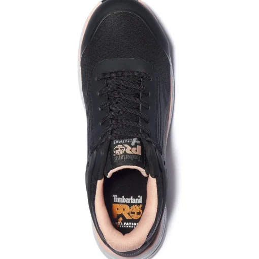 Timberland PRO Women's Drivetrain Comp Toe Work Shoe Black TB0A1XHT001