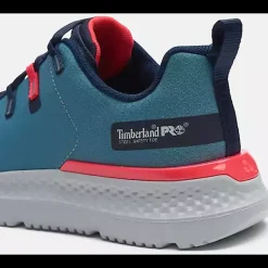 Timberland Pro Women's Intercept Athletic ST Work Sneaker -Blue- TB0A5ZTB065