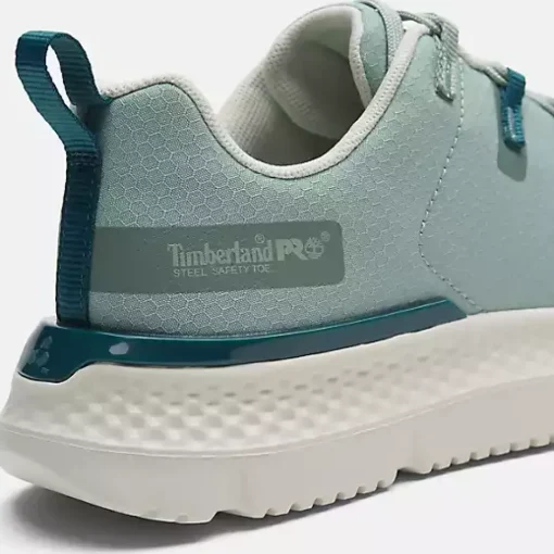 Timberland Pro Women's Intercept Athletic ST Work Sneaker -Sage Green- TB0A61XK357