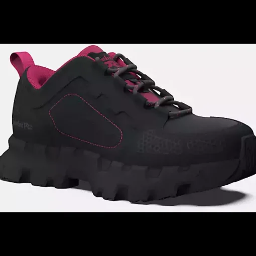 Timberland Pro Women's Powertrain Ev CT Sneaker Work Shoe -Black- TB0A5Z6Y001