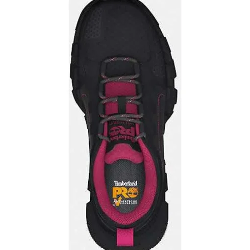 Timberland Pro Women's Powertrain Ev CT Sneaker Work Shoe -Black- TB0A5Z6Y001