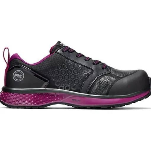 Timberland Pro Women's Reaxion Comp Toe Work Shoe Black TB1A2174001
