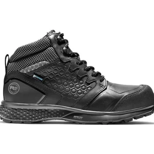 Timberland Pro Women's Reaxion Comp Toe WP Work Boot Black TB0A21QA001