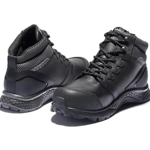 Timberland Pro Women's Reaxion Comp Toe WP Work Boot Black TB0A21QA001