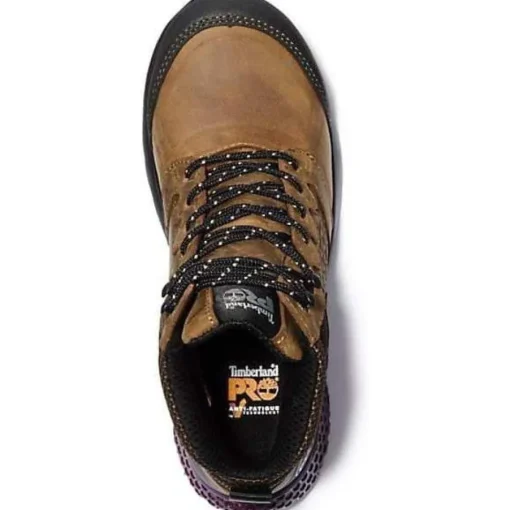 Timberland Pro Women's Reaxion Comp Toe WP Work Boot Brown TB1A219B214