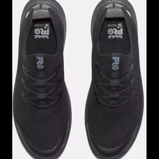 Timberland Pro Women's Solace Slip On Sneaker Work Shoe -Black- TB0A5WGQ001