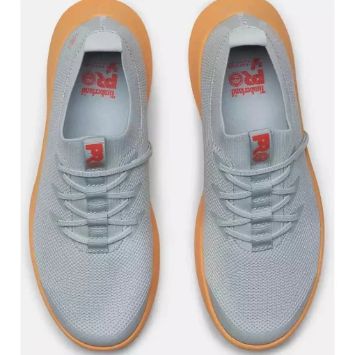 Timberland Pro Women's Solace Slip On Sneaker Work Shoe -Grey- TB0A66RYECA