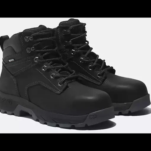 Timberland Pro Women's Titan 6" Comp Toe WP Work Boot -Black- TB1A5WUY001
