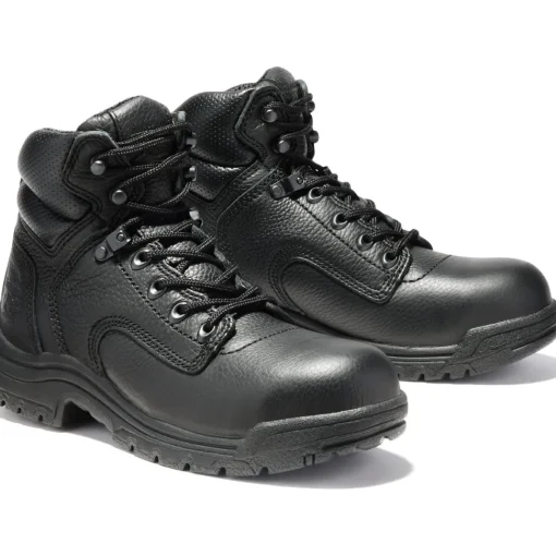 Timberland PRO Women's TITAN 6" Alloy Toe Work Boot Black TB172399001