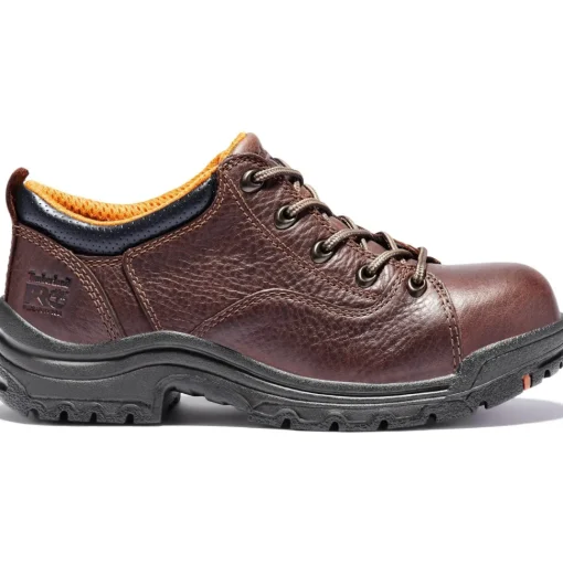 Timberland PRO Women's TITAN Alloy Toe Oxford Work Shoe - Brown - TB063189214