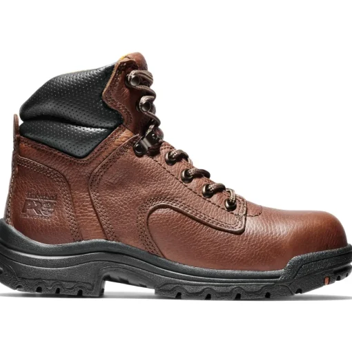 Timberland PRO Women's TITAN 6" Alloy Toe Work Boot Coffee TB026388210