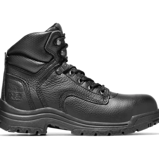 Timberland PRO Women's TITAN 6" Alloy Toe Work Boot Black TB172399001