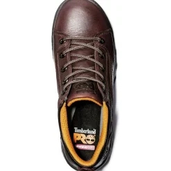 Timberland PRO Women's TITAN Alloy Toe Oxford Work Shoe - Brown - TB063189214