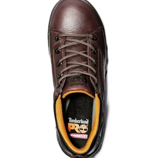 Timberland PRO Women's TITAN Alloy Toe Oxford Work Shoe - Brown - TB063189214