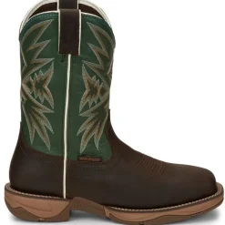 Tony Lama Men's Bartlett 11" Steel Toe WP Western Work Boot -Brown- RR3360