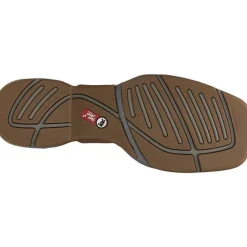 Tony Lama Men's Junction 11' Steel Toe Western Work Boot -Brown- RR3350