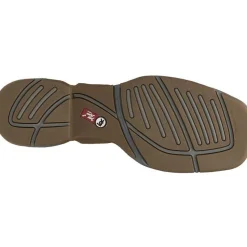 Tony Lama Men's Junction 11' Wide Square Toe WP Western Work Boot -Brown- RR3353