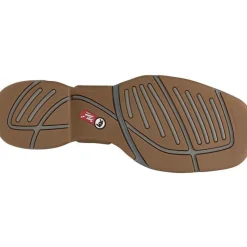 Tony Lama Men's Junction 11' Square Toe WP Western Work Boot -Brown- RR3351