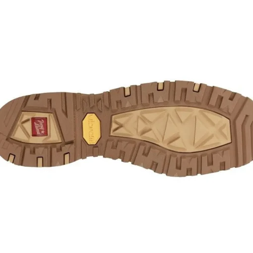Tony Lama Men's Roustabout 11' Steel Toe WP Western Work Boot -Brown- TW5006