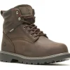 Wolverine Men's Floorhand 6" Steel Toe WP Work Boot -Brown- W231024